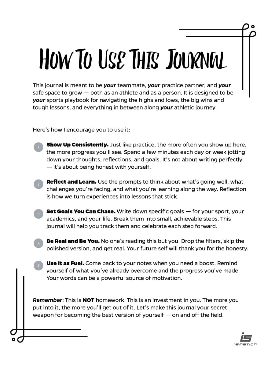 Sports and Life Journal by Janine Tucker thumbnail 2