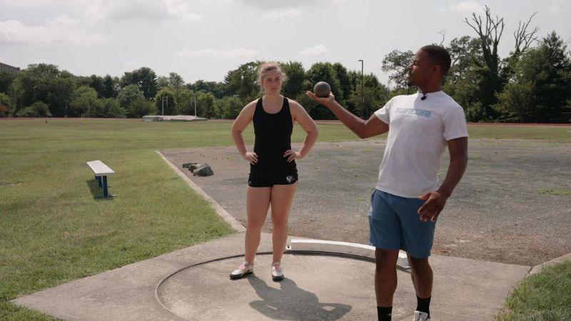 Shot Put Glide Technique Fundamentals