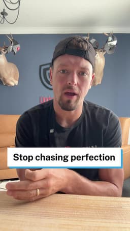 Don't Chase Perfection: Track Your Direction