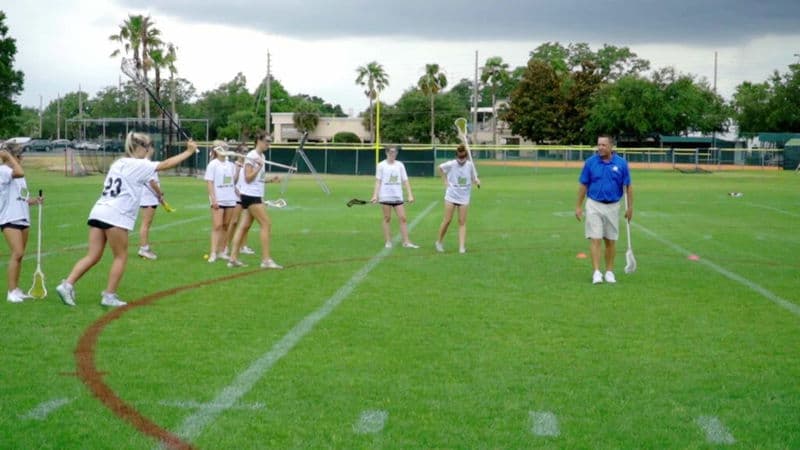 8 meter shooting drill setup